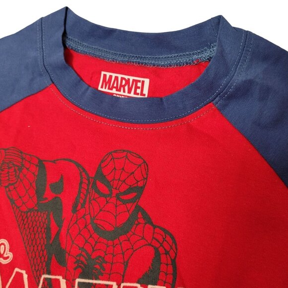 Marvel Spiderman Print Toddler Short Sleeve Shirt & Jogger Red Set Size 3T - Picture 4 of 13